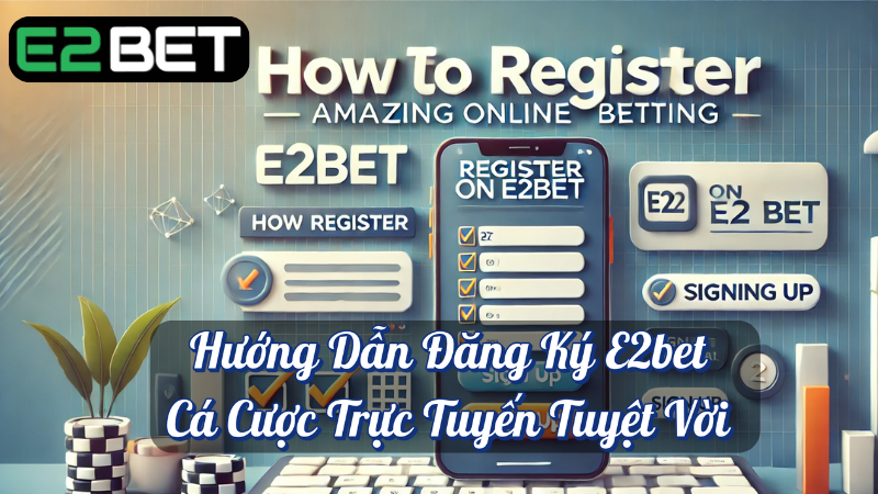 Hướng dẫn đăng ký e2bet cá cược trực tuyến tuyệt vời