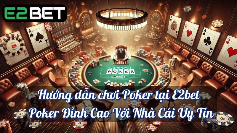 Hướng dẫn chơi casino e2bet giải trí tại nhà cái uy tín