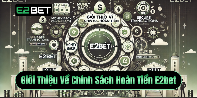 Giới thiệu về chính sách hoàn tiền e2bet