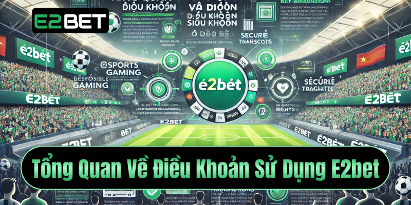 Tổng quan về điều khoản sử dụng e2bet